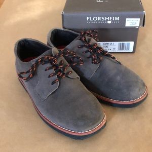 Suede oxford shoes for boys